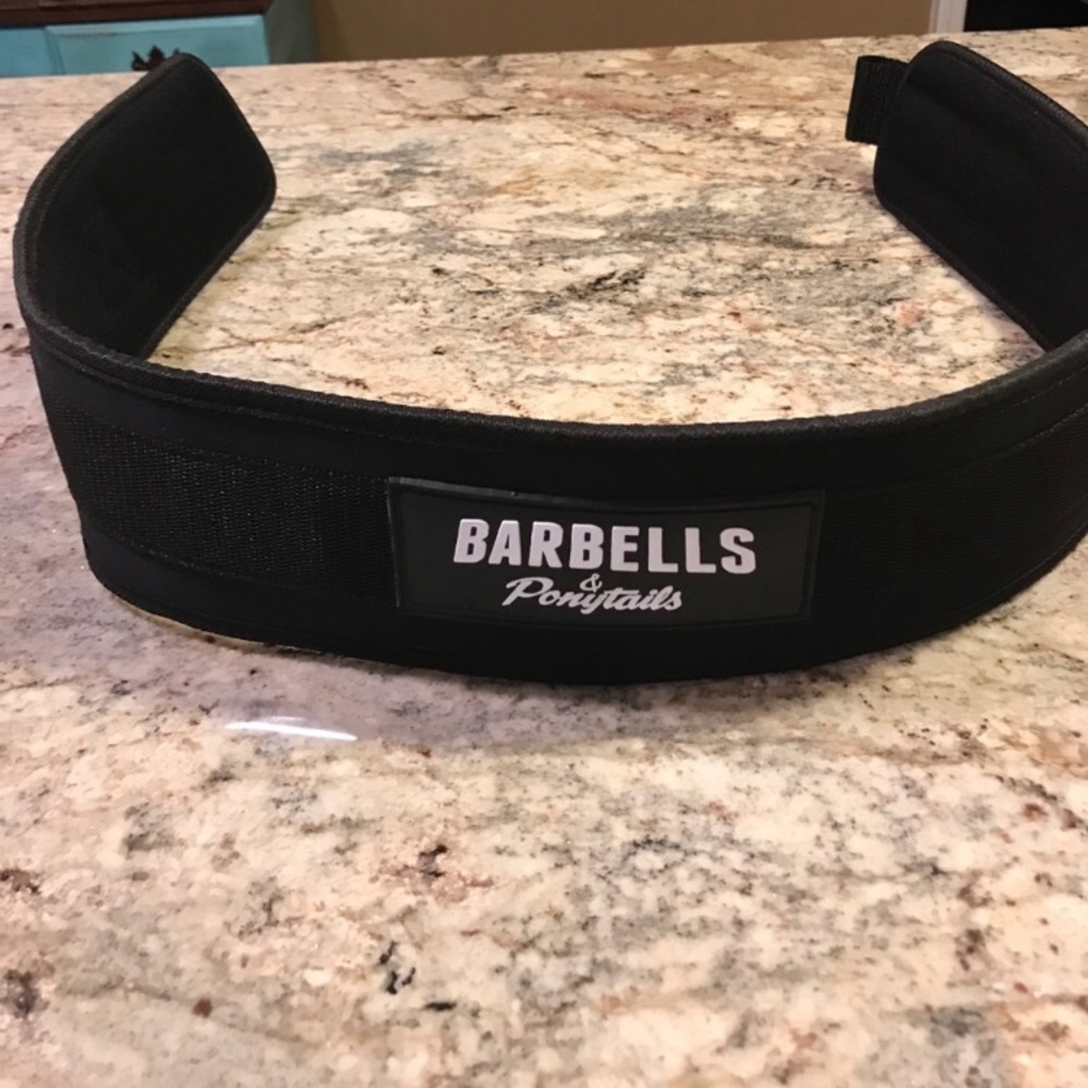 Ladies Weight Lifting Belt, by Barbells&Ponytails